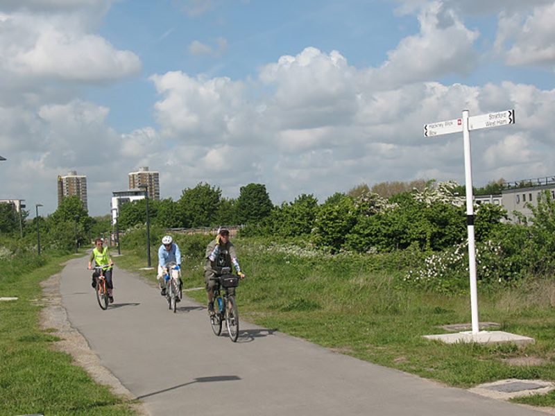 Greenway project, East London
